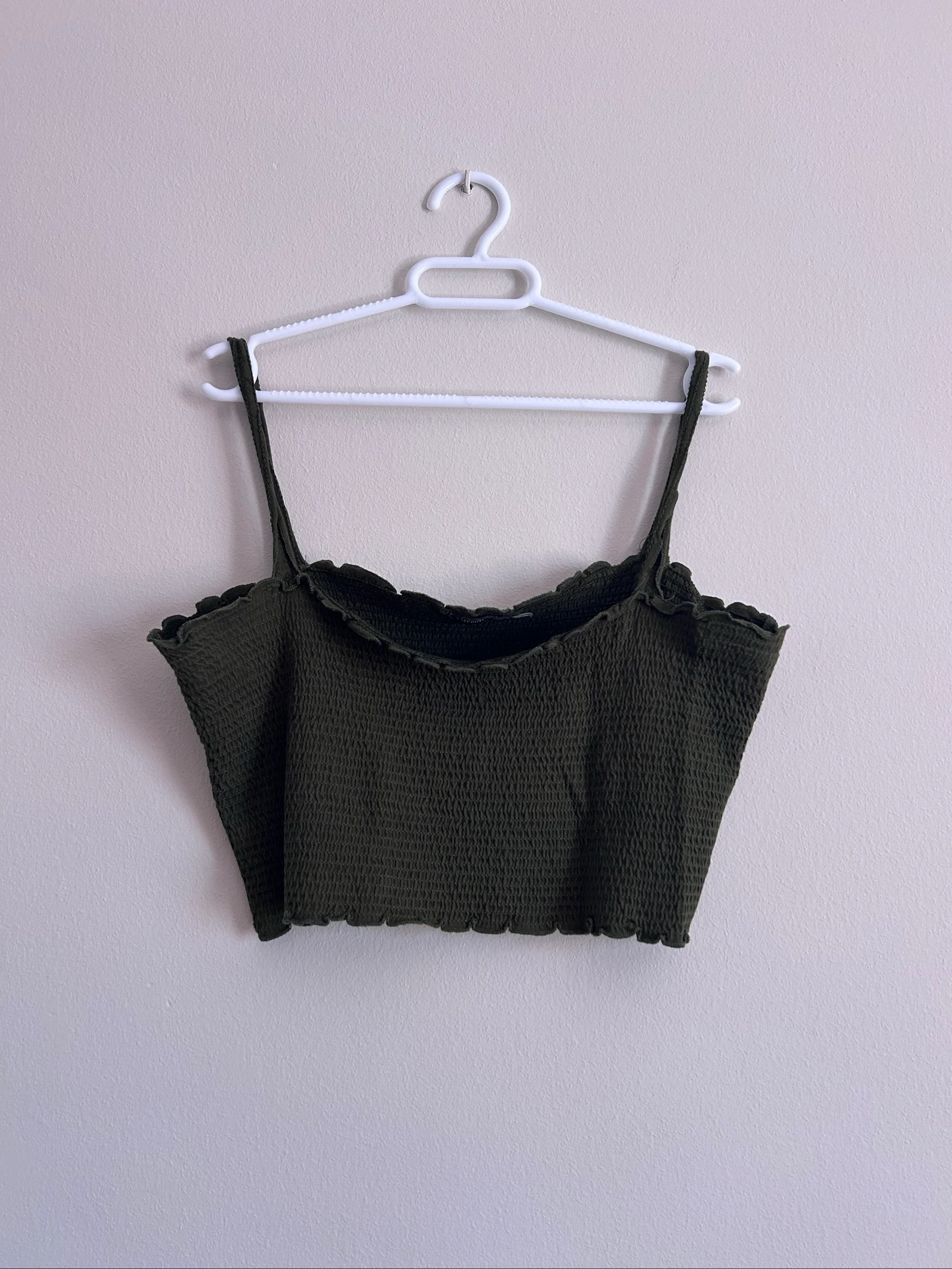 Top verde stradivarius